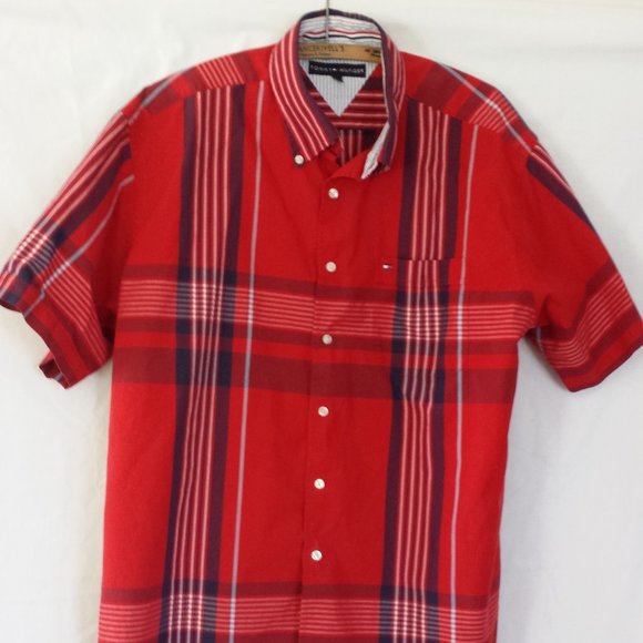 Vintage Tommy Hilfiger button down short sleeve - Picture 2 of 6